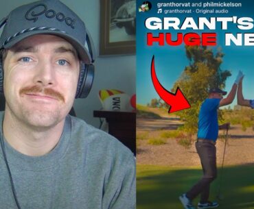 BREAKING: GRANT HORVAT & PHIL MICKELSON ANNOUNCE….