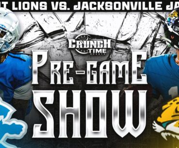Detroit Lions vs. Jacksonville Jaguars Pregame Breakdown Show LIVE!