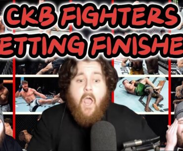 MMA GURU Reacts To CKB FIGHTERS Getting FINISHED Compilation!