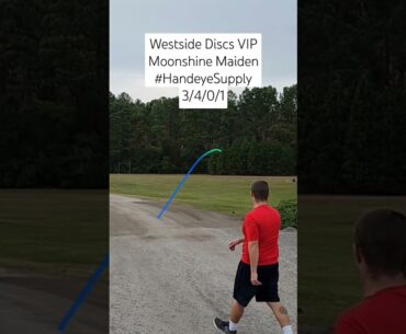 Westside Discs VIP Moonshine Maiden | Straight putter in Glow plastic - Average MA40 Arm (#105799)