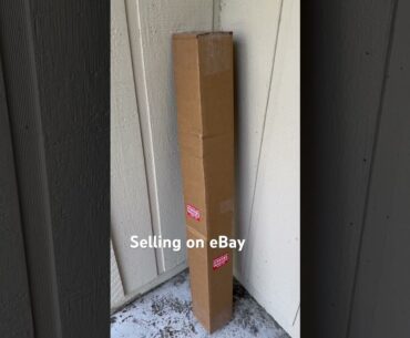 Selling golf clubs on eBay. The worst part.