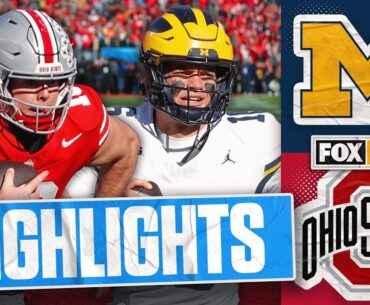 Michigan Wolverines vs. No. 2 Ohio State Buckeyes Highlights | FOX College Football