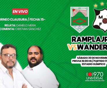 RAMPLA JRS. VS WANDERERS - 970 UNIVERSAL