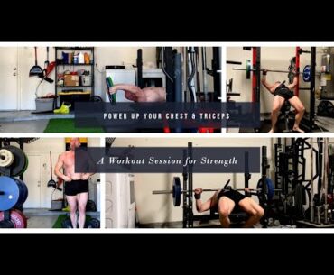 Jason Blaha Powerbuilding Chest & Triceps Day - 12-2-2024!