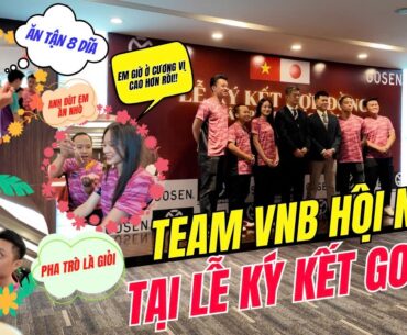 Lee Chong Tú gặp lại Anh Em VNB tại "Lễ Ký Kết" Cầu Lông Gosen | Vlog Ngày Hội Gosen - Phần 1