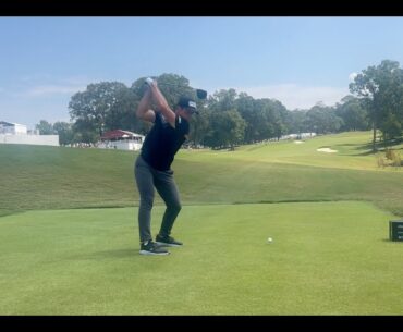 Viktor Hovland - Driver Swing - Full Speed and Slow Motion