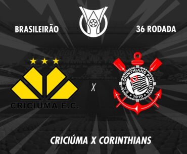 CRICIUMA X CORINTHIANS - 30/11/2024 - BRASILEIRÃO - AO VIVO