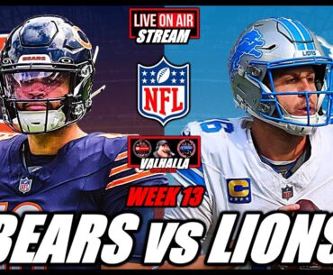 Chicago Bears vs Detroit Lions 🚨 NFL Week 13 🏈 Live Stream