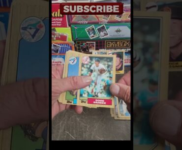 1987 Topps Baseball Card Wax Pack Opening 2 Hall of Famer HITS