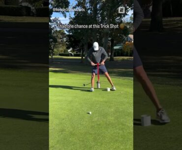 He Took Golf Trick Shots To Another Level!