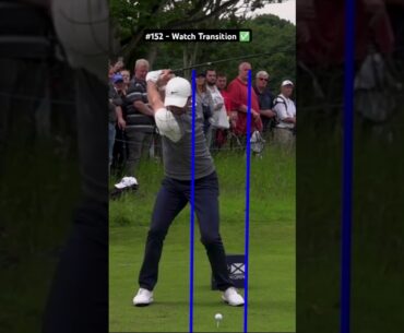 Perfect Transition (Golf Swing SloMo)