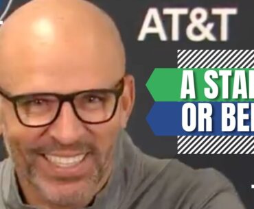 Jason Kidd on Quentin Grimes: "He'll MOVE to the BENCH when we're WHOLE, but he thrives ANYWHERE"