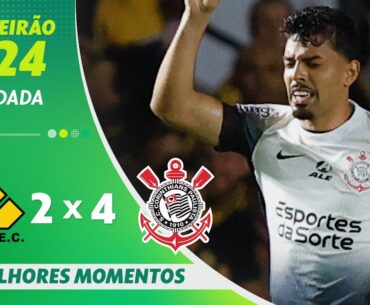 CRICIÚMA 2 X 4 CORINTHIANS | MELHORES MOMENTOS | 36ª RODADA BRASILEIRÃO 2024 | ge.globo
