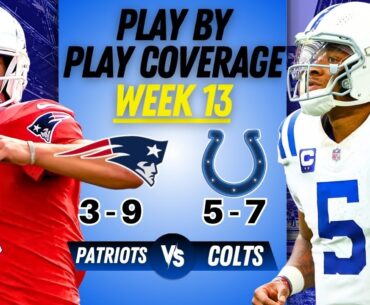 Indianapolis Colts @ New England Patriots - NFL Week 13