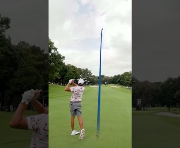 Front row seat to the Rickie Fowler ball-striking and short game clinic.