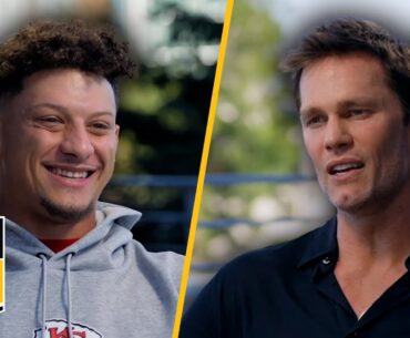 Tom Brady and Patrick Mahomes discuss Super Bowls, family & more ahead of 49ers-Chiefs rematch