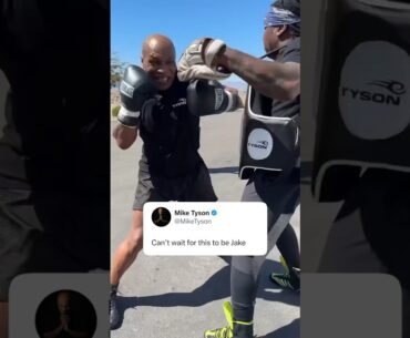 Mike Tyson is LOCKED IN for his fight with Jake Paul 😤