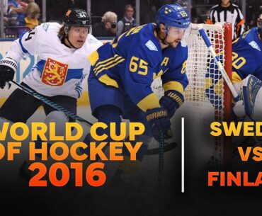 Sweden vs. Finland 🇸🇪 2016 World Cup of Hockey 🇫🇮 Full Game Highlights