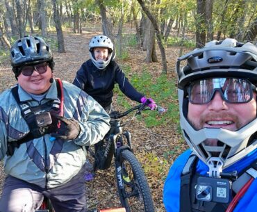 Morning ride with Jessica and Gary