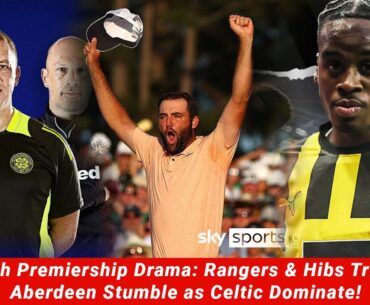 Scottish Premiership Drama: Rangers & Hibs Triumph, Aberdeen Stumble as Celtic Dominate! 🔥