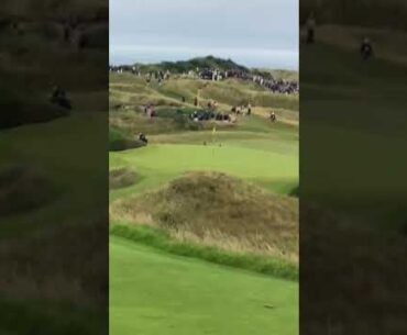 Dustin Johnson the open