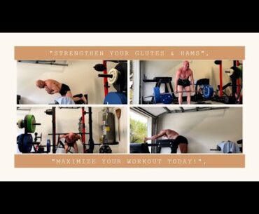 Jason Blaha Powerbuilding Glute & Hamstring Day - 12-4-2024!