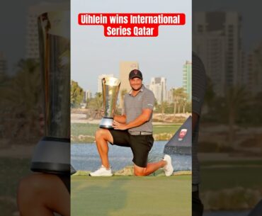 Peter Uihlein of USA wins International Series Golf #golf #asiangolf #qatar