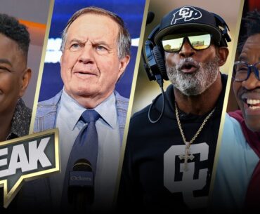 Michael Irvin gives Deion coaching Cowboys update; Belichick the next Jaguars coach? | SPEAK