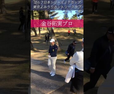 金谷拓実プロ　#ゴルフ #日本シリーズ #jtカップ #golf