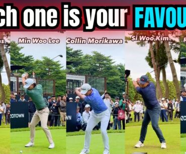 Which Golf Swing is your Favourite | ZOZO championship | WN1 Sports
