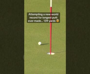 Unreal putt by David Micheluzzi 🤯