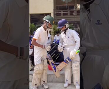 Going to Open The innings 🏏 Under 14 Cricket Match #shayanjamal #cricketmatch #youtubeshorts