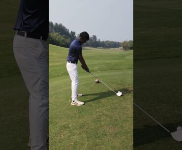 #golfswing fast tee shot #theartofsimplegolf