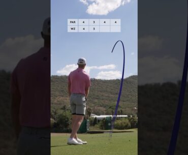 Will Zalatoris FOUR holes in 40 seconds 🙌