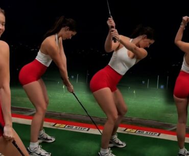 Amazing Golf Swing you need to see | Golf Girl awesome swing | MOLLIE LOUISE WHITE