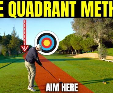The clever AIMING STRATEGY I USE TO BREAK 90