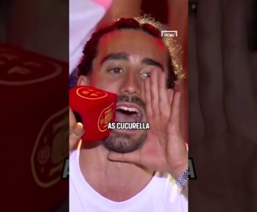Cucurella ROASTS ERLING HAALAND in Euro 2024 VICTORY SONG 🤣 #shorts