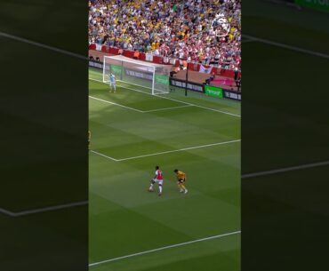 Saka dribble, Ødegaard flick & Xhaka goal!
