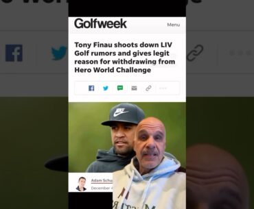 The FAUX FINAU FILES - Golf Media Fails Yet Again #golf #livgolf