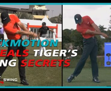 Hackmotion Reveals Tiger Woods' Swing SECRET of the RELEASE