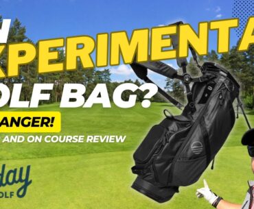 The NEW Sunday Golf Ranger Experimental Bag Setup and On Course Review