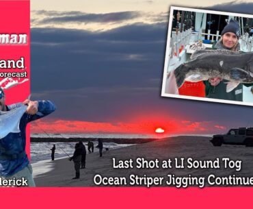 December 5th 2024 Long Island Metro Fishing Report with Matthew Broderick