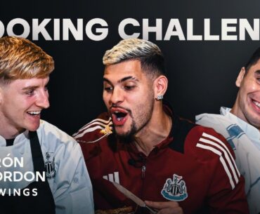 COOKING CHALLENGE | Anthony Gordon v Miguel Almirón 👨‍🍳