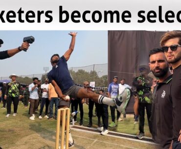 Fakhar Shaheen and Haris taking trails of young cricketers