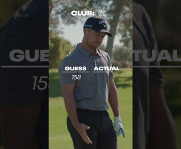 Guess Your Carry Yardage | Xander Schauffele