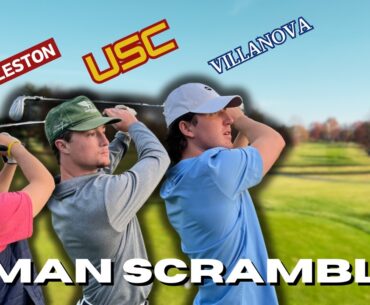 Can three 15+ handicaps break par? (3 man scramble)