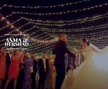 Arabian Ranches Golf Club Wedding | Hershad and Asma