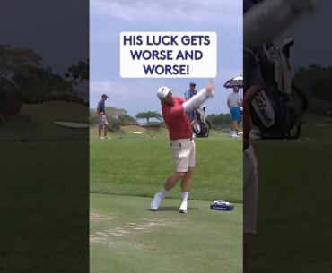 UNLUCKIEST golf hole, EVER?! 👀