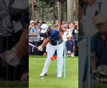 ✅✅✅ hideki matsuyama swing slowmotion -왼쪽 다리는 단단히 작동합니다.