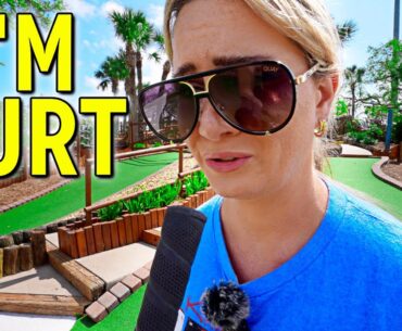Elisha Can't Even With This Mini Golf Course
